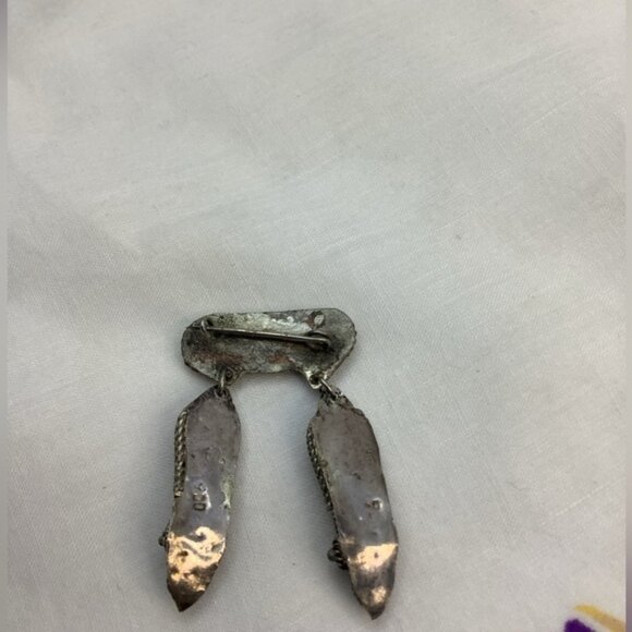 Bedouin Shoes Pin Yemeni Tribal Vintage - Picture 5 of 5